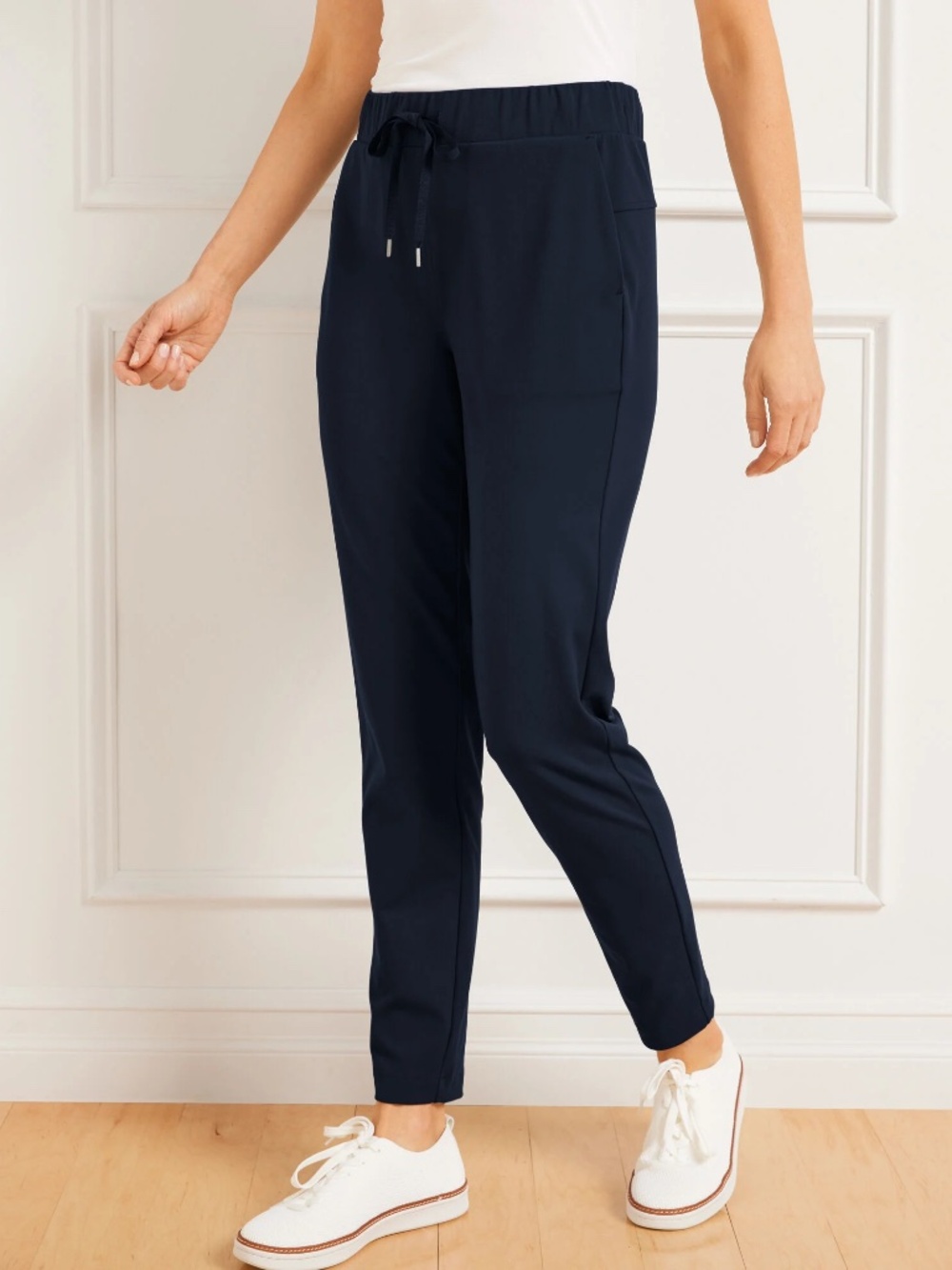 T by Talbots Out & About Jogger in Navy Blue Size 2X EUC